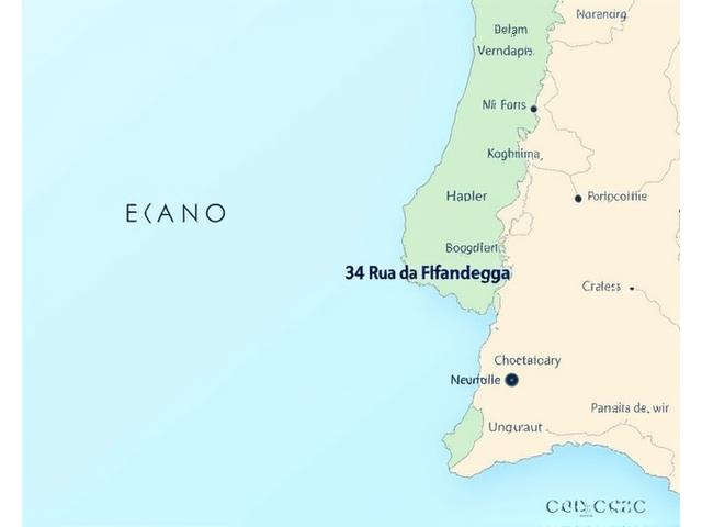 Mapa estático da localização da Âncora Hora em Faro